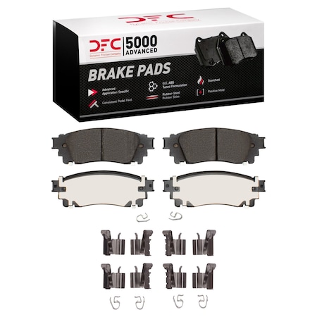 Dfc 5000 Advanced Disc Brake Pad Set,  1551-1805-01