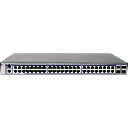 Extreme Networks 210-SERIES 48 PORT 10/100/1000BASE-T POE+ 4 1GBE UNPOPULATED SFP PORTS 1 FIXED A 16571