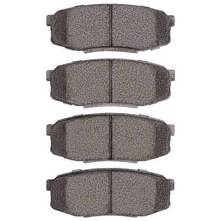 Dynamic Friction Co DFC 5000 Advanced Brake Pads - Ceramic 1551-1304-00