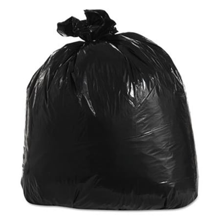 Trinity Packaging TRNML3339H 1.3 mil 33 gal Low-Density Can Liners, Black ML3339H