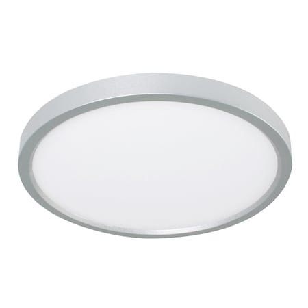 Afx Edge - Round - 24in LED Flush Mount - 40W - Satin Nickel EGRF2440LAJUDSN