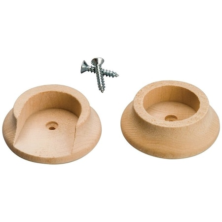 Waddell Closet Pole Socket, Hardwood 408DP
