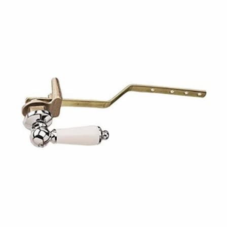 Oatey PP835-73 FLUSH LEVER HANDLE CHROME/PORCELAIN PP83573