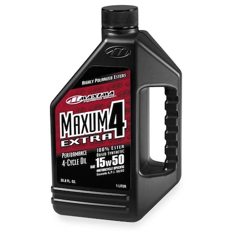 Maxima Racing Oils 39-32901 1 qt. RS1550 SAE 15W-50 Synthetic Motor Oil - Case of 12, 12PK MAX39-32901