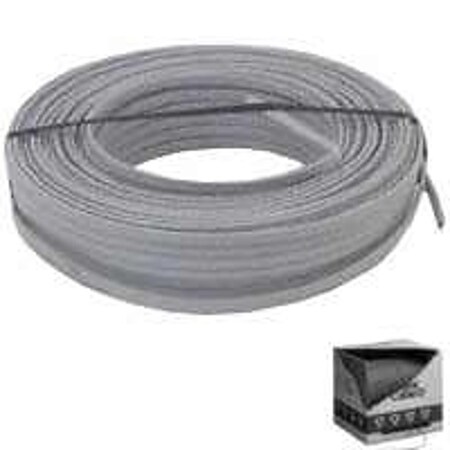 Southwire Building Wire, 12 AWG Wire, 2-Conductor, 100 ft L, Copper Conductor 12/2UF-WGX100