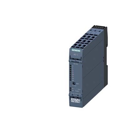 Siemens AS-i SlimLine Compact module SC22.5 digital 4 DI/4 DQ IP20 4 x inputs 3RK1400-2CG00-2AA2