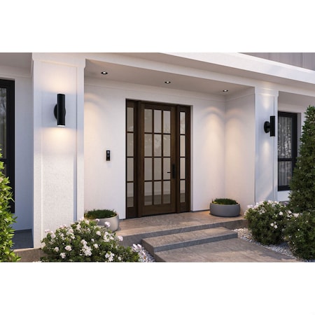 Doornmore G112, 65.25" x 98" ( 36" Door + 2x12" Side) Left Hand, Mahogany SDL 12 Lite Exterior Door G112-SW-3696-G104-SL_1-2_LI