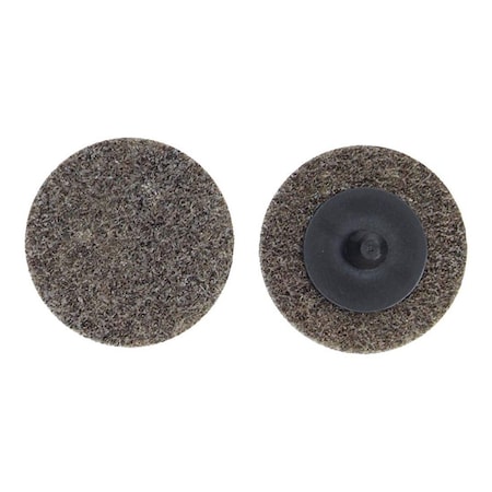 Norton Co Quick-Change Disc: Type III, 3" Disc Dia, Aluminum Oxide, Non-Woven 66261014912