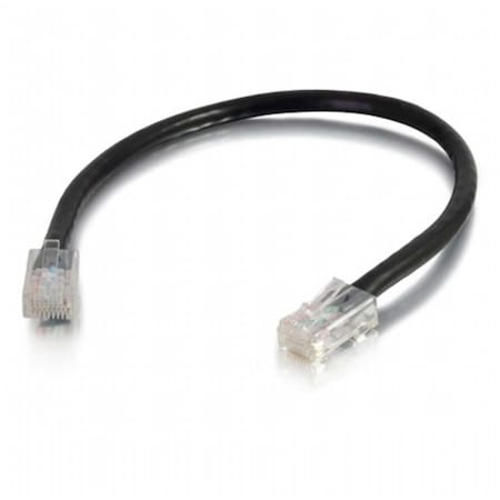 Cb Distributing Cables To Go - 1ft Cat5e Non-Booted Unshielded - UTP - Network Patch Cable - Black ST256925