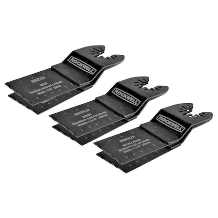 Rockwell Saw Blade, 3-1/8 in, Bi-Metal RW8981K