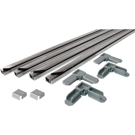 Prime-Line 3/4'' x 7/16'' x 4 Ft. Mill Screen Frame Kit PL7801