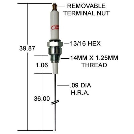 Crown Engineering Crown Igniter OJ-21-4 w/36in Tip CA487