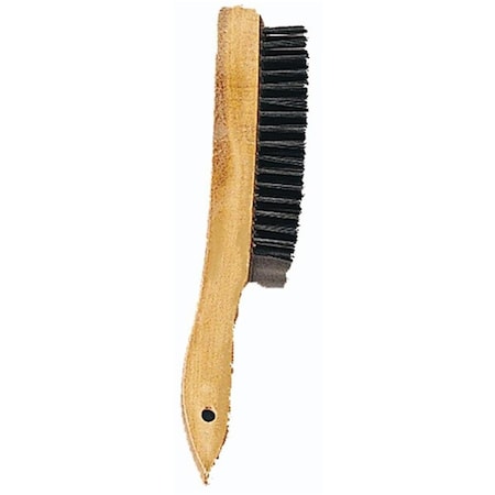 Linzer 300 16 x 4 in. Wire Brush with Shoe Handle 398230003