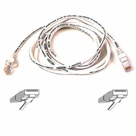 Belkin Patch Cable - Rj-45 (M) - Rj-45 (M) - 7 Ft - ( Cat 5E ) - White A3L791-07-WHT