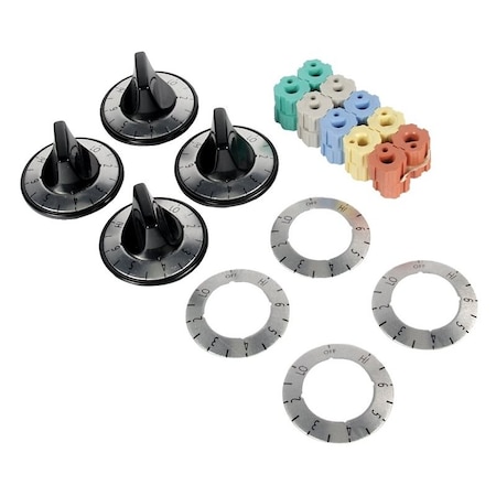 Camco 00 Burner Knob Kit, Black 883