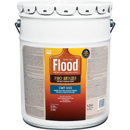 Flood CWF - UV5 Pro Series Wood Finish Exterior Stain Cedar 5 Gal. FLD566-05