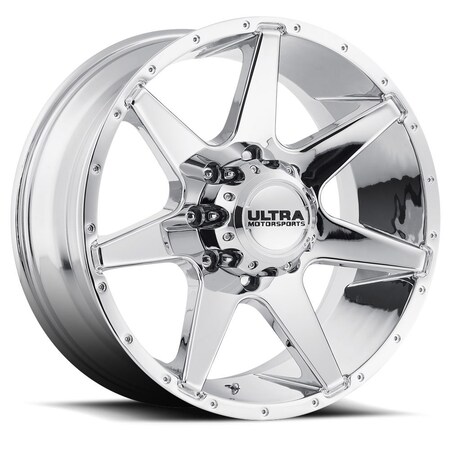 Ultra WHEELS 18 Inch Diameter x 9 Inch Width 8 x 170 Millimeter 8 x 669 Inch Bolt Pattern 205-8987C+12