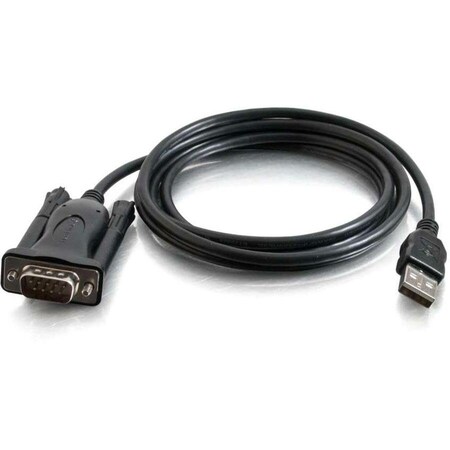 C2G 5FT TRULINK USB TO DB9 MALE SERIAL ADAPTER CABLE 26887