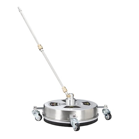 Sun Joe Universal 14-In., 4-Wheel Pressure Washer Surface Cleaner, Stainless Steel SPX-SC14