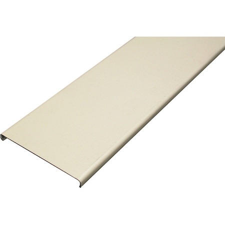Legrand Cover Plate Raceway, 3000 Series, 1;2 Channel, 2-3/4 in W, 1/4 in H, 5 ft L, Ivory V3000CE