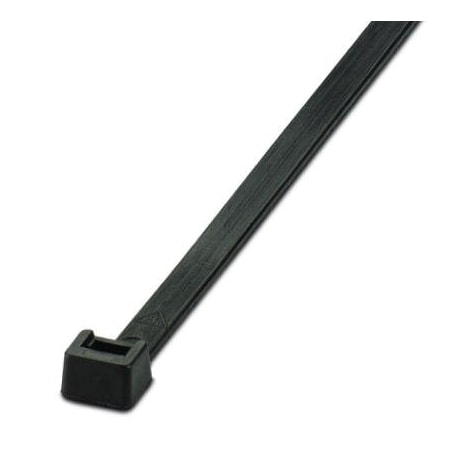Phoenix Contact Cable Tie, 365 mm L, Black, PA 6.6, 540 N Strength, Heat Stabilized 3240793