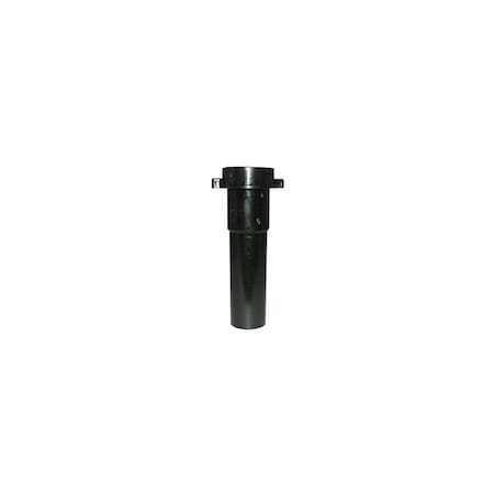 Larsen Supply Co. Drain Extension, Slip Joint, Black Plastic, 1.5 x 12-In. 900384
