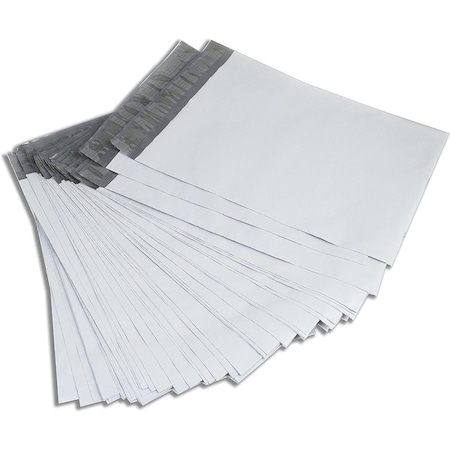 Fantapak Opaque White Poly Mailer Bag, 2.2, PK500, Material: PE PM14.5X19