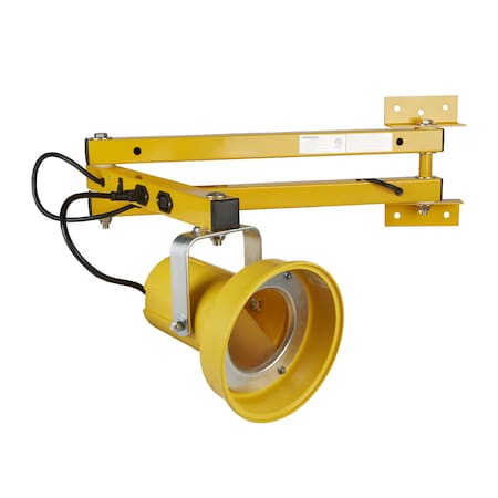 Ideal Warehouse Innovations Dock Light, 40 in, Poly Head, No Bulb 60-5485-550