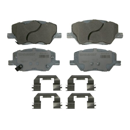 Wagner Brake OEX Front Disc Brake Pad Set Premium Ceramic,  OEX1811
