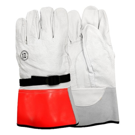 Mechanix Wear Electrical-Insulating Glove Protectors, Cowhide, Straight Cuff, Straight Thumb, L, 1 PR LLPG-12-10