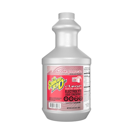 Sqwincher Sports Drink Mix, 64 fl oz, Fruit Punch 159030874
