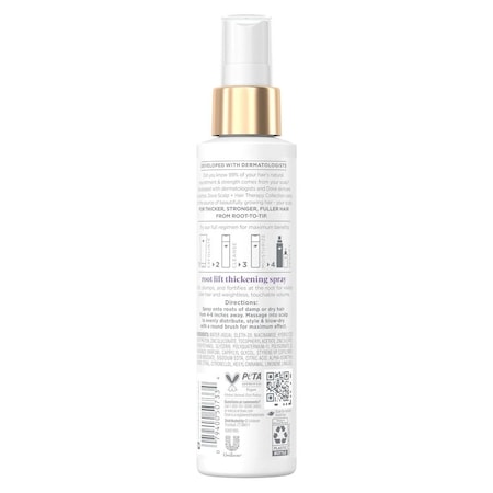 Dove Scalp Plus Hair Therapy Density Boost Root Lift Thickening Spray, 5 Ounce, 6PK 69786454