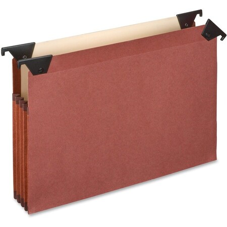 Pendaflex File Pocket with Swing Hooks- Redrope- Letter, 5PK 45432
