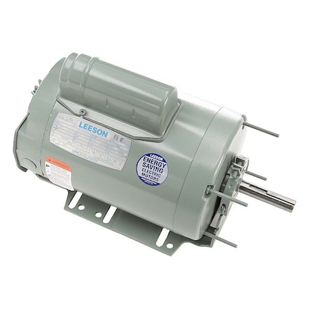 Leeson Farm Duty Motor, Permanent Split Capacitor, 1/2 HP, 115/230V AC, 1,075 Nameplate RPM, 56HZ Frame 111321.00