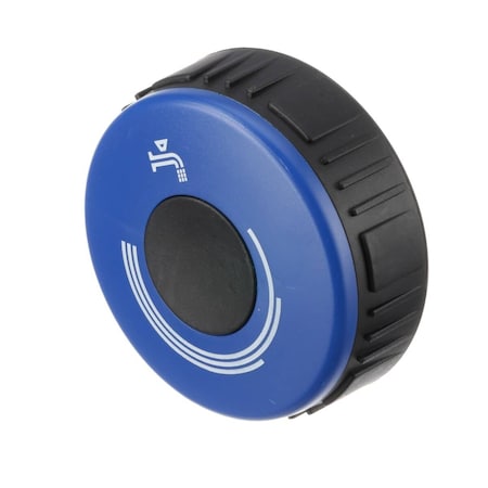Rosito Bisani Knob, Water Valve, Blue/Black PD62317