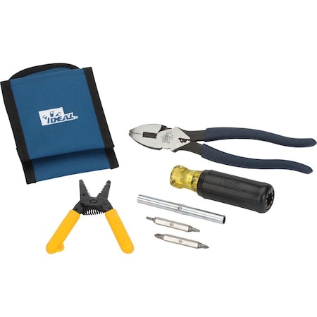 Ideal 4Pc Electricians Tool Kit 35-5799