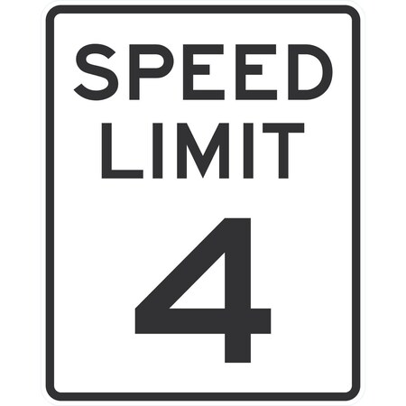 Lyle Speed Limit 4, 24x30, Engineer Grade, White G-14020-EG_24x30