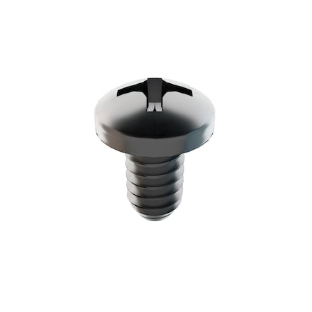 Zoro Select #6-32 x 1/4 in Phillips Pan Machine Screw, Plain 18-8 Stainless Steel, 50 PK 31-PP-6C-25