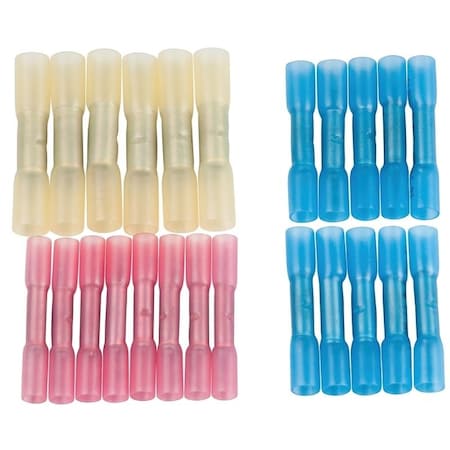 Gardner Bender Butt Splice Wire Connector, 10 AWG Max, Blue, Red, Yellow, 600 V GBX-TK