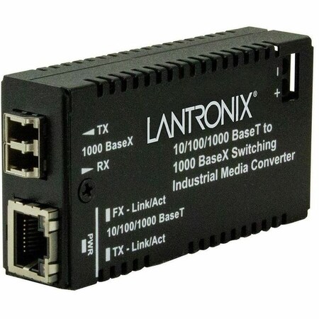 Transition Networks 10/100/1000BASETX TO MM LC 3.3V INDUSTRIAL MC M/GE-ISW-LC-01