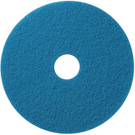 Americo Mfg 13 in. Blue Scrubbing Pad - 5 Per Case, 5PK 261880BL