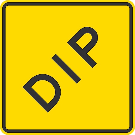 Lyle W8-2, Dip, 30x30, Diamond Grade, Yellow G-15053-DG_30x30