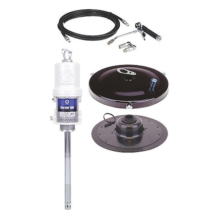 Graco Air Drum Pump, 0.22 gpm, 5,001 psi, 50:1 222069