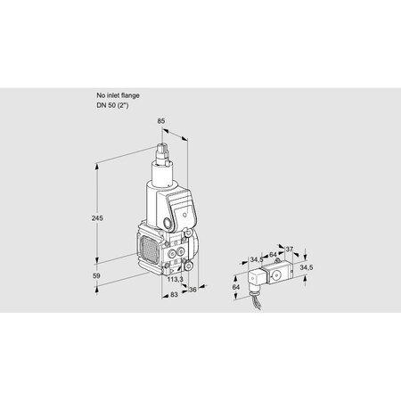 Honeywell Kromschroder VAS3T-/50N/LQ KS88021835