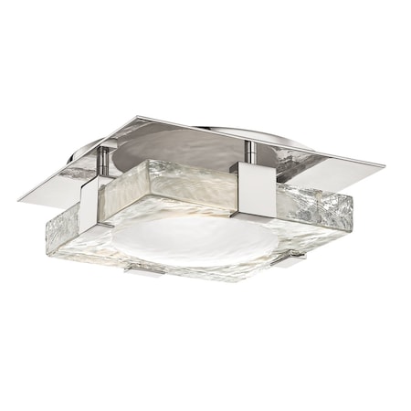 Hudson Valley Lighting Bourne 1 Light Wall Sconce 10.5 In. Polished Nickel 9811-PN