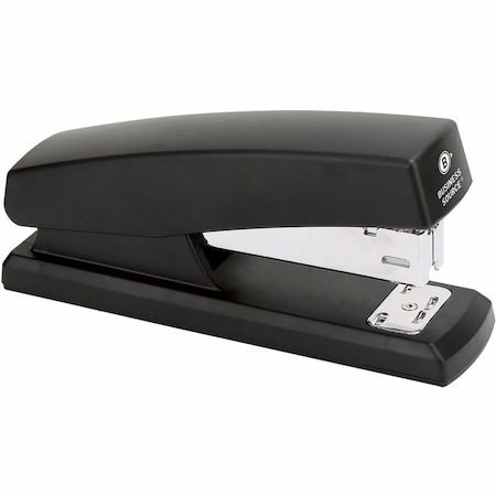 Business Source Manual Stapler, Black, Partial Strip BSN03197