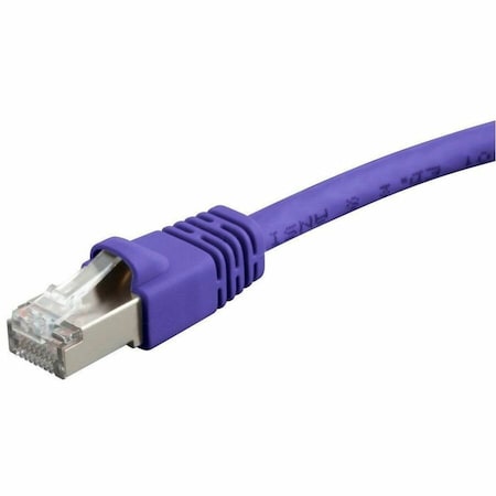 Monoprice CAT6A ETHERNET PATCH CABLE - SNAGLESS RJ45, 550MHZ, STP, PURE BARE COPPER WIRE, 10G, 26AW 24359