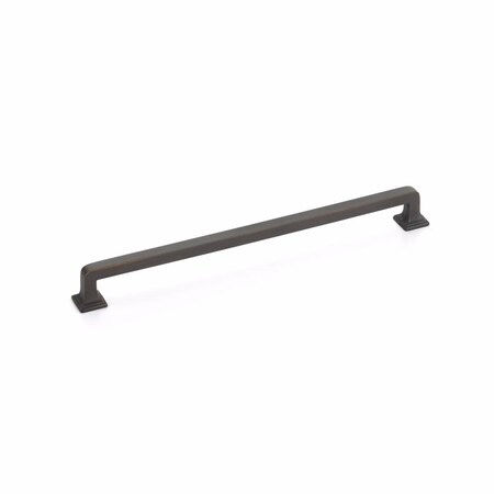 Schaub 10in Center to Center Menlo Park Cabinet Pull Ancient Bronze Finish 524-ABZ