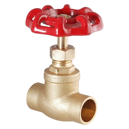 Homewerks Stop Valve Sweat 0.75 in. Brass 225204