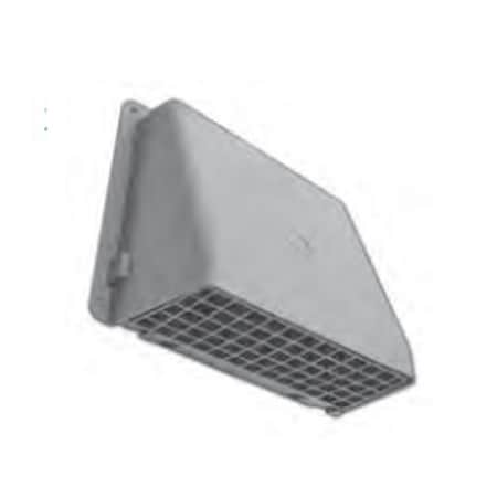 Lambro Industries 6 in. White Plastic Wall Vent 351W